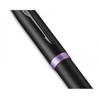Ручка-роллер Parker IM Vibrant Rings T315, Amethyst Purple PVD