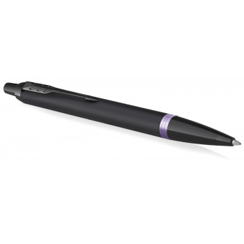 Ручка шариковая Parker IM Vibrant Rings K315, Amethyst Purple PVD