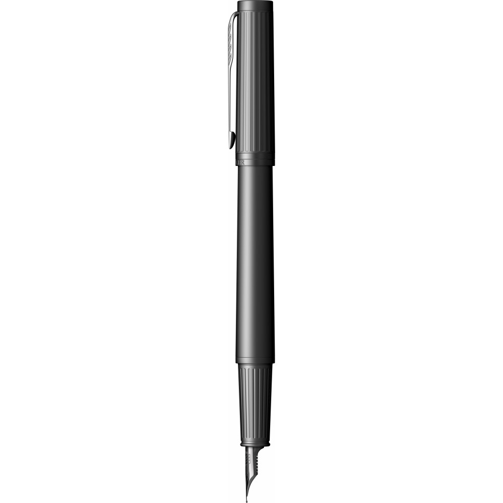 Ручка перьевая Parker Ingenuity Core, Lacquer Black BT (Перо F)