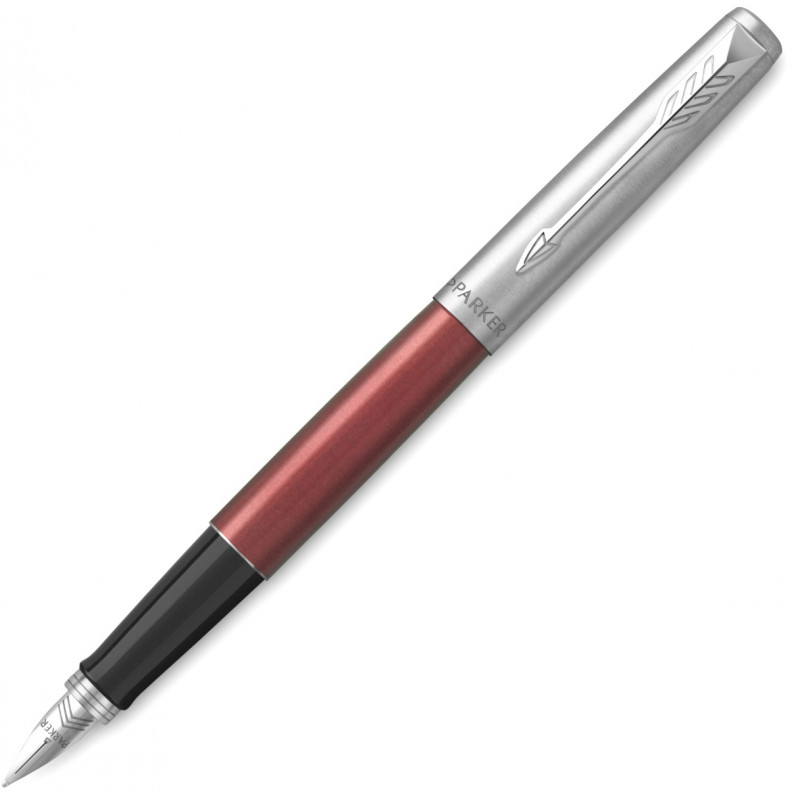 Ручка перьевая Parker Jotter Core F63, Kensington Red CT (Перо M)
