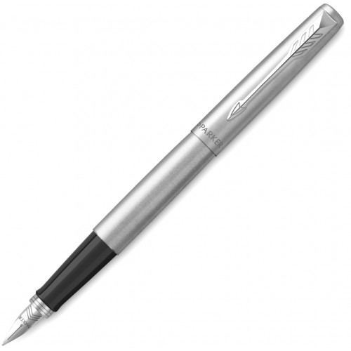 Ручка перьевая Parker Jotter Core F61, Stainless Steel CT (Перо M)