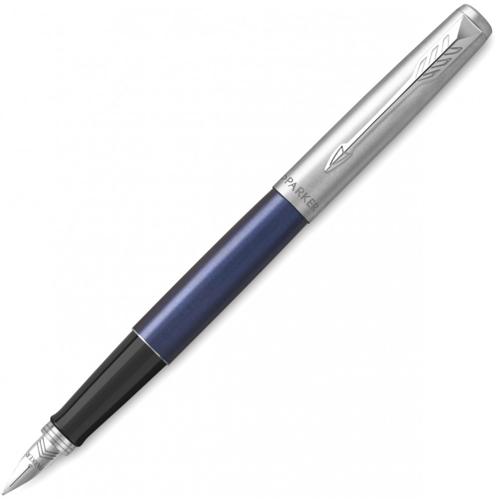 Ручка перьевая Parker Jotter Core F63, Royal Blue CT (Перо M)