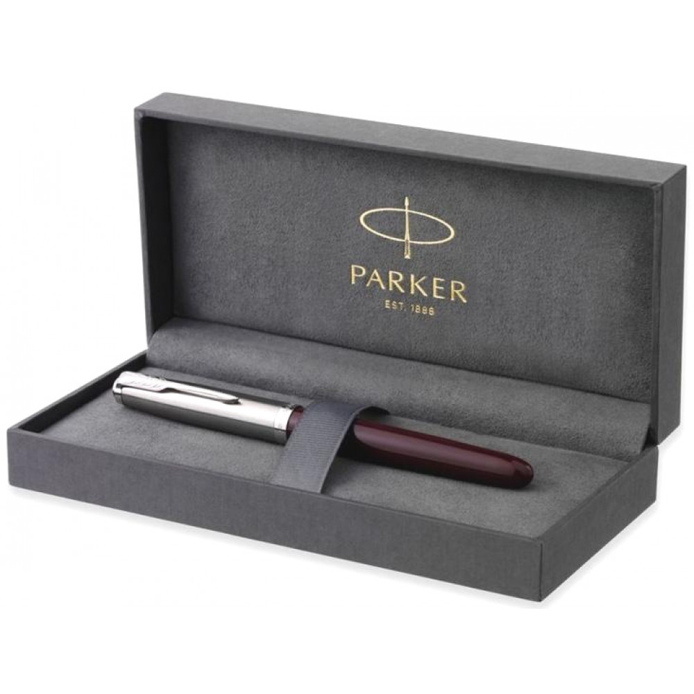 Ручка перьевая Parker 51 Core, Burgundy CT (Перо F) 2123496