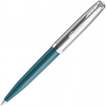Ручка шариковая Parker 51 Core, Teal Blue CT 2123508