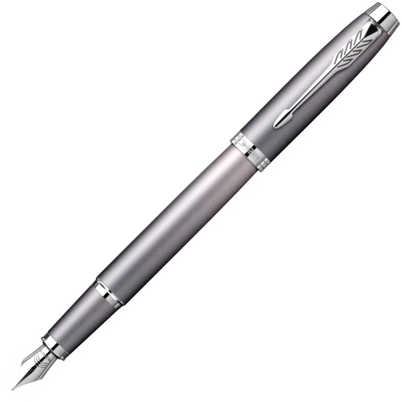 Ручка перьевая Parker IM Rituals F331, Grey Gradient CT (Перо F)