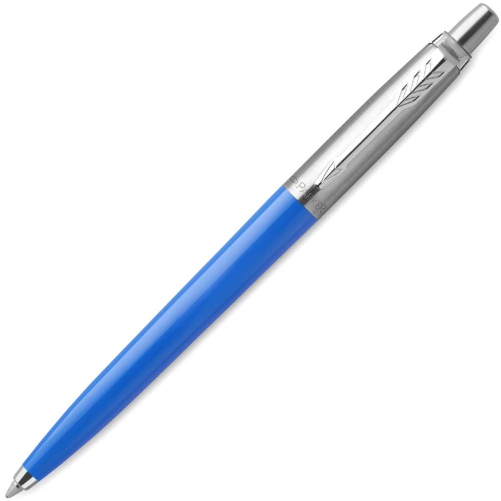 Набор: глевая ручка Parker Jotter Original + синие гелевые стержни 5шт толщина линии (M - 0,7мм), блистер