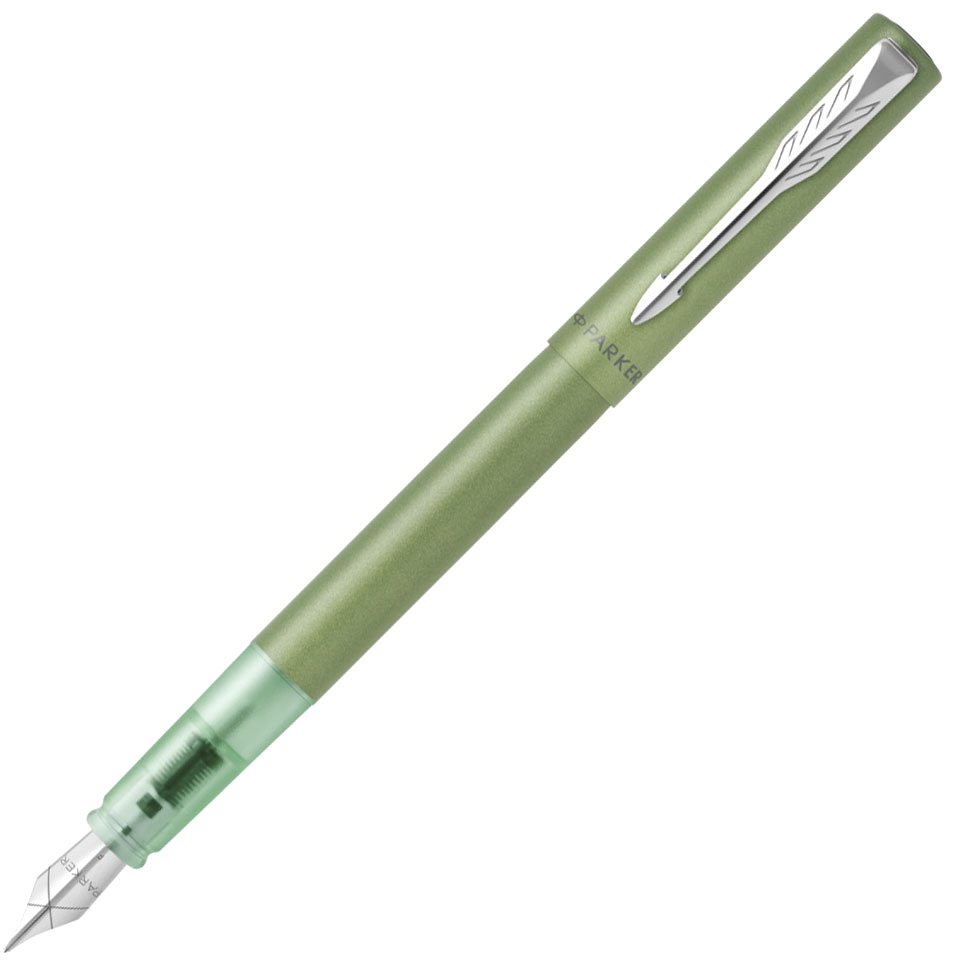 Ручка перьевая Parker Vector XL F21, Green CT (Перо F)